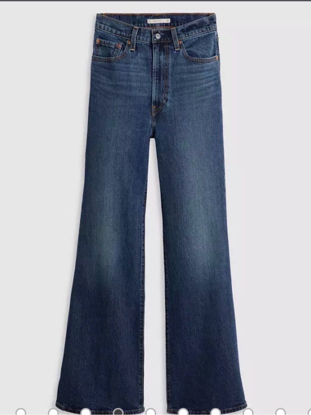 LEVIS RIBCAGE BELL WOMENS JEANS SIZE 26W X 32L